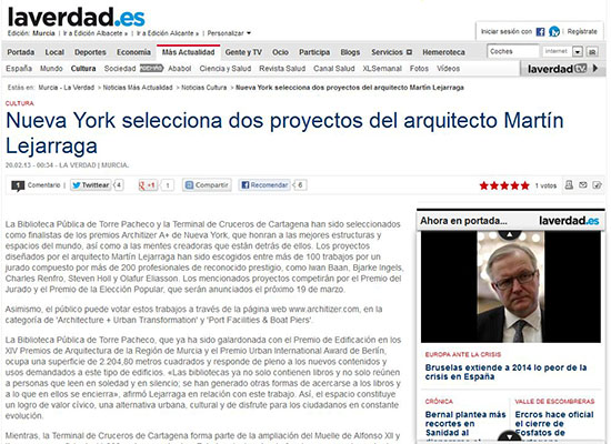 LaVerdad_Architizer Awards