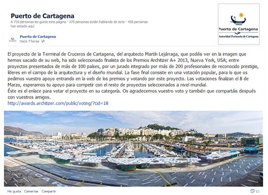 PuertoCartagena_Architizer Awards